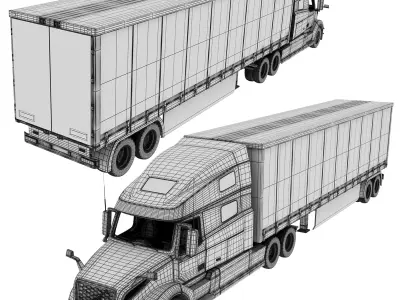 volvo vnl 3D model