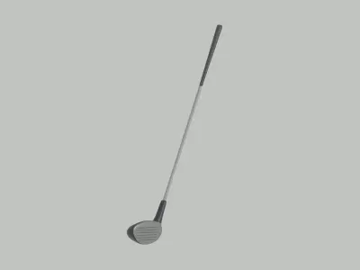 Golf Club Low-poly 3D model