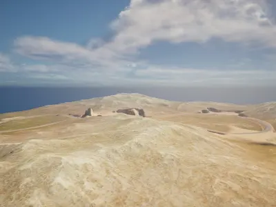 Free Terrain 003 Free 3D model