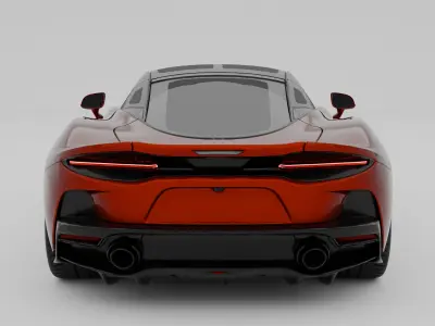 McLaren GT 3D model