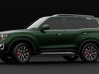 Mahindra scorpio N 3D model