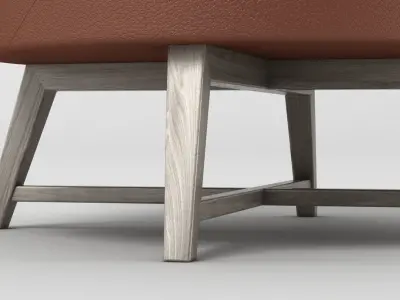 Flexform Guscio Chair 3D model