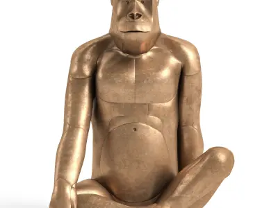 Gorille de Surete 3D model