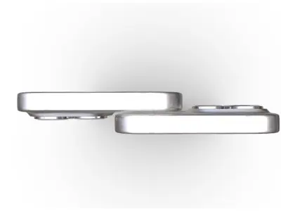 iPhone 16 Pro in White Titanium 3D model