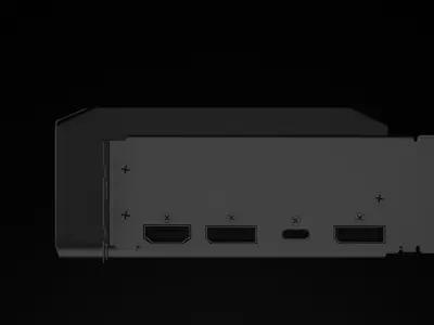 AMD Radeon RX 7900 XTX 3D model