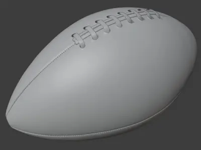 American Football 3D model