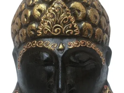 Buddha Wall Mural SCAN 3D print model
