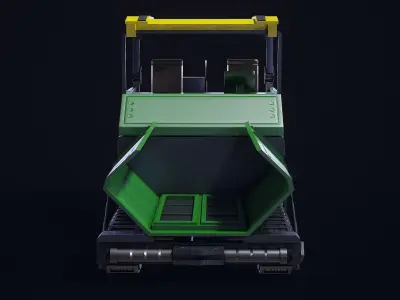 Asphalt Pawer PBR Gameready Low-poly 3D model