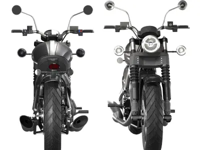 Triumph Bonneville Bobber 2023 3D model
