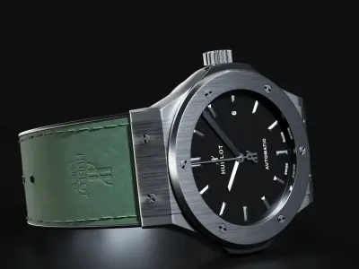  Hublot Classic Fusion watch             3D model