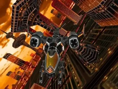 Virtual city 3D model