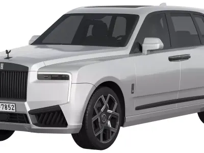 Cullinan luxury SUV 3D model
