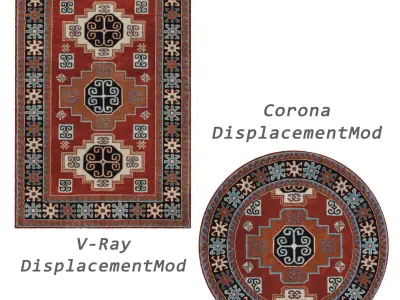 Rugs No 839 Low-poly 3D model