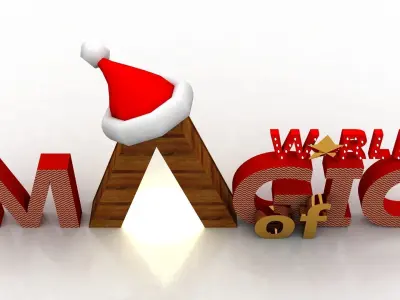 Christmas Decorative Element- Magic 3D model