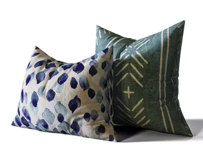 Pillow Set 05 3D model