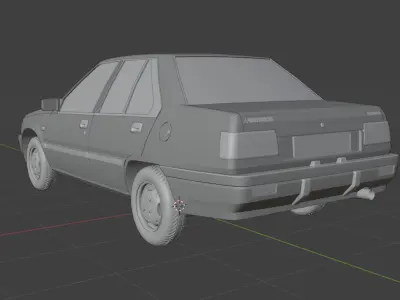 Mitsubishi Lancer C11 and C12 3D model
