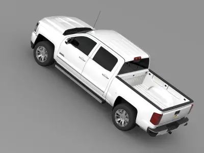 Chevrolet Silverado High Country ShB 2016 3D model