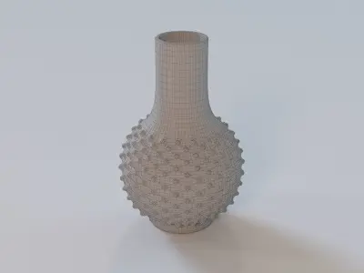 Hayes Tall Vase 3D model