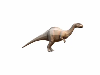 3d Model Edmontosaurus Big Dinosaur Animal Of Jurassic  3D model