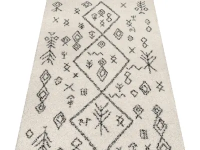 Rug Set 1505 3D model