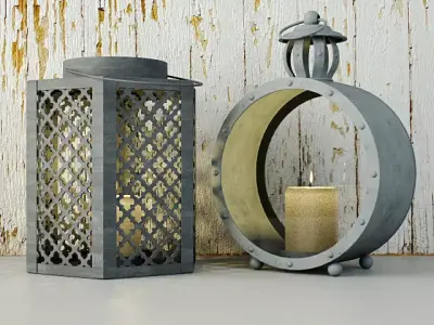 Lanterns by ZARA HOME 3D model