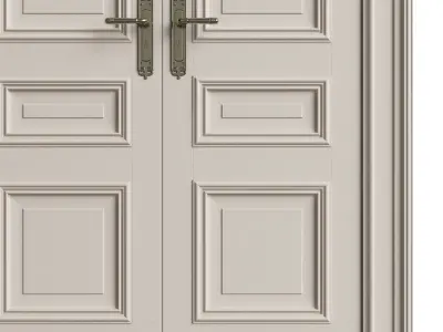 Classic Doors 07 3D model