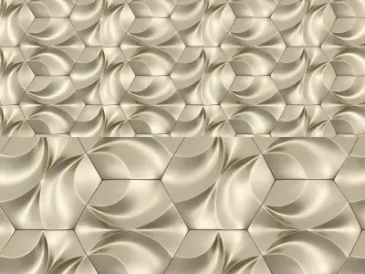 Parametric Wall Panel 3d model Low-poly 3D model 3