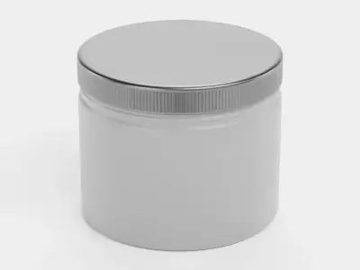 Universal Jar Container V1 - Product Packaging Low-poly 3D model