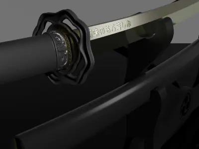 Ronin Katana With Stand 3D print model