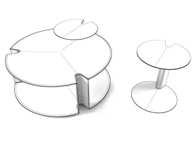 Nix Tables 3D model