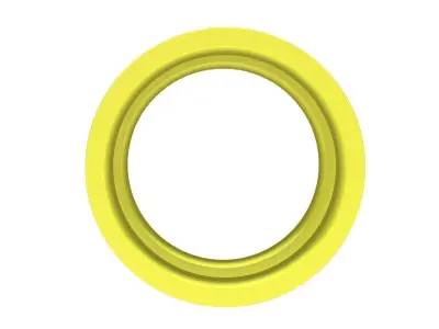 A7813 Luxury Diamond Wedding Ring 3D print model