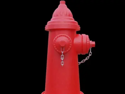 Metropolitan Fire Hydrant 3D model