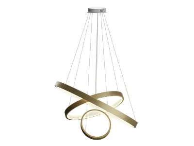 Ellipsis Chandelier 3D model