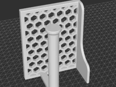 Toilet paper holder or support  3D model