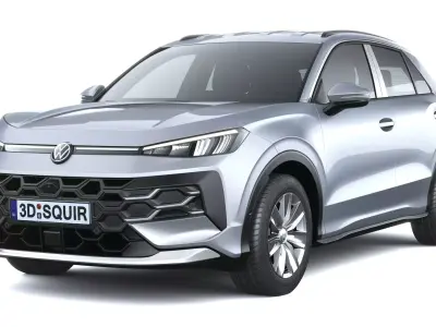 Volkswagen T-Roc Trend 2026 3D model