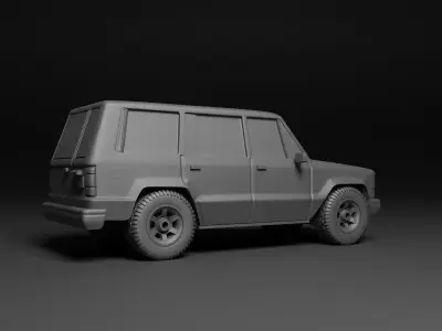 Isuzu Trooper  3D print model
