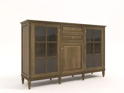 Classic European style Cabinet Collection 10 3D model
