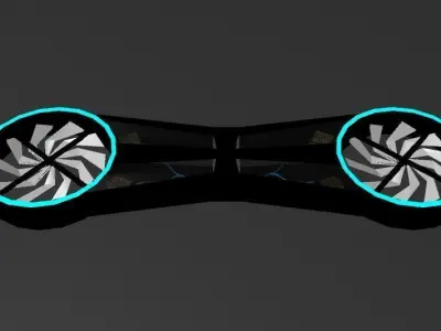 Hoverboard Free 3D model