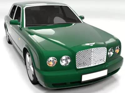 BENTLEY ARNAGE 2005 Low-poly 3D model