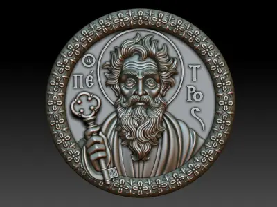 Saint Peter the Apostle 2 3D print model