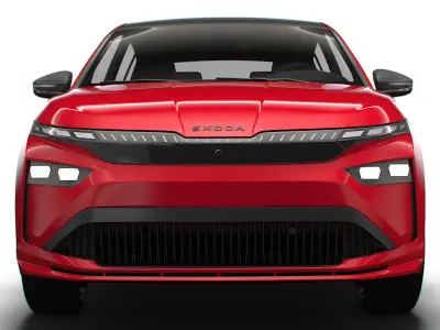 Skoda Enyaq Coupe Sportline 2026 3D model