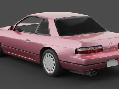 NISSAN Silvia s13 origin 3D model