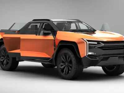 Generic Future Pickup 3D model