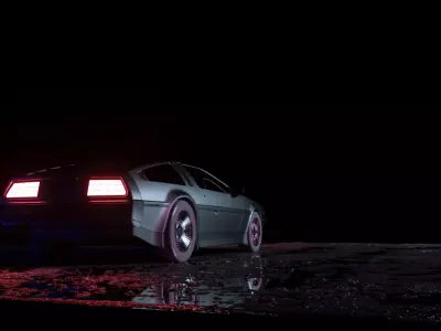 DeLorean DMC  3D model