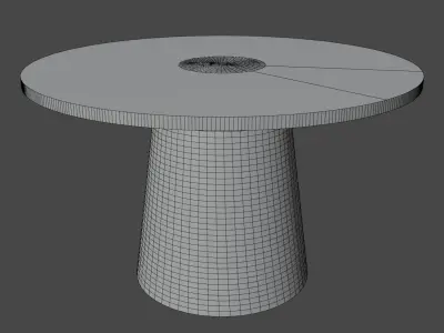 Marble table  3D model