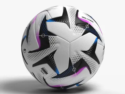 Decathlon Ligue 1 25-26 Ball 3D model