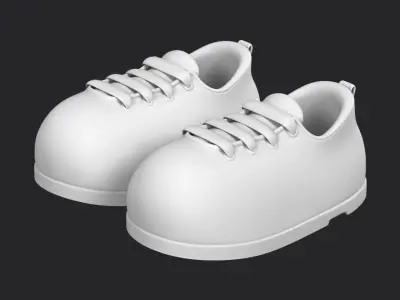 Shoes cartoon 3D model buy