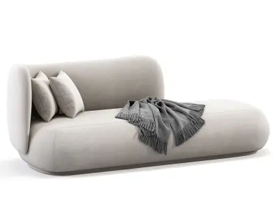 Ferm Living Rico Divan Sofa By Malls 3D model