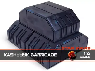 Imperial Hangar Crate 1-6 scale Hottoys  Free 3D print model