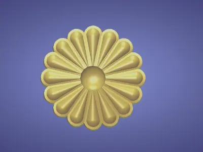 ANIQUE DOOR WOOD CARVED 3D model